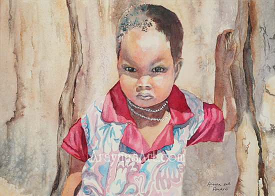 african child baby